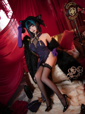 [Momoko葵葵]碧蓝航线柴郡 音乐绚烂CaitSith_01