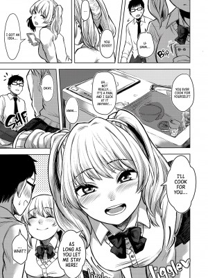 [どうしょく (オミズチヒロ)] 訳アリJK 家出したギャルを飼ってみた結果!？ [English] [無修正]_08