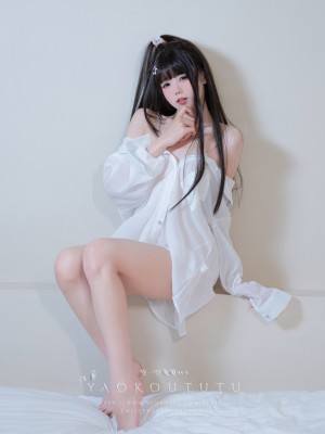 咬一口兔娘ovo - Boyfriend's shirt 男友衬衣_004