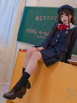 咬一口兔娘ovo - 入学式_004