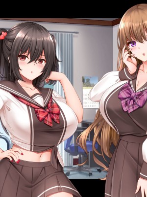 [スタジオ山ロマン (くりから)] 三姉妹サンドイッチ〜シェアルームにおっぱいぎゅうぎゅう詰め〜_340