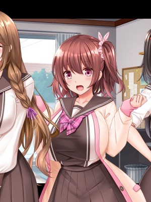 [スタジオ山ロマン (くりから)] 三姉妹サンドイッチ〜シェアルームにおっぱいぎゅうぎゅう詰め〜_339