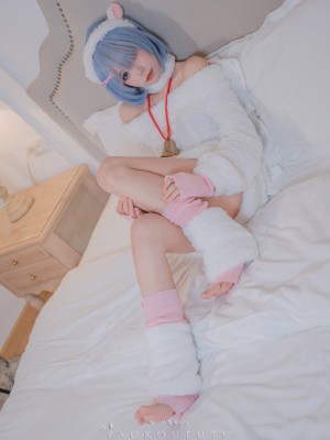 咬一口兔娘ovo - Rem bleat 蕾姆咩咩_003