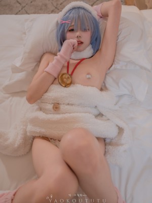 咬一口兔娘ovo - Rem bleat 蕾姆咩咩_052