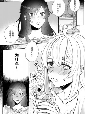 [強炭酸 (だいず)] 断罪ルートを回避しようとした悪役令嬢はフタナリ聖女の妹に溺愛されました [notuzi个人汉化]_04