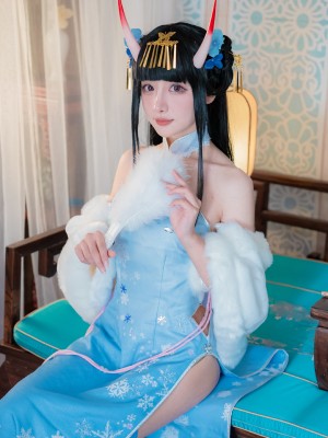 [紫氯氯] - 能代 貅 旗袍_08