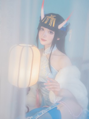 [紫氯氯] - 能代 貅 旗袍_04