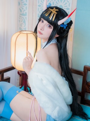 [紫氯氯] - 能代 貅 旗袍_15