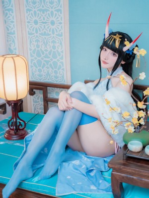 [紫氯氯] - 能代 貅 旗袍_07