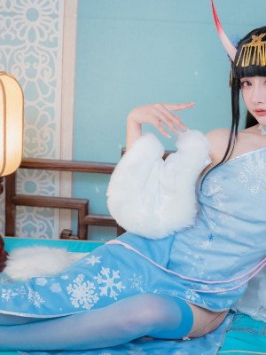 [紫氯氯] - 能代 貅 旗袍_14