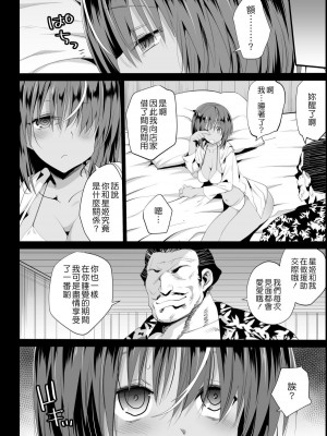 [エロマズン (まー九郎)] 強制援交 ～黒ギャルJKをカネで抱きたい～ 1-6 [中国翻訳]_109