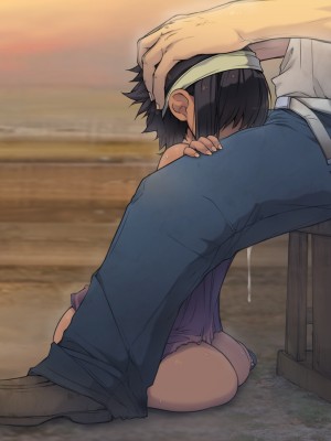 [黒毛と桃汁 (横十輔)] 南米売春ロード ～トレーラー野郎と褐色ロリ少女～_159_b016