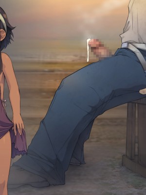 [黒毛と桃汁 (横十輔)] 南米売春ロード ～トレーラー野郎と褐色ロリ少女～_160_b017