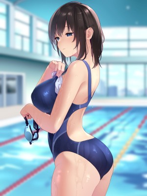 [RUITEA] ぬるぬるマッサージで無口な水泳女子の反応が見たい！_406