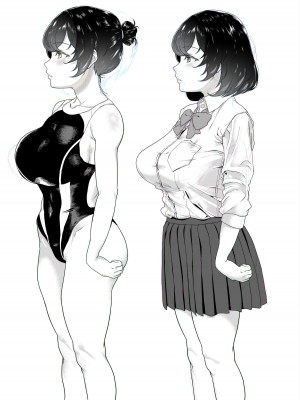 [あお色一号] 水泳部の彼女が親友を拒めなくなる過程 [中国翻訳]_75