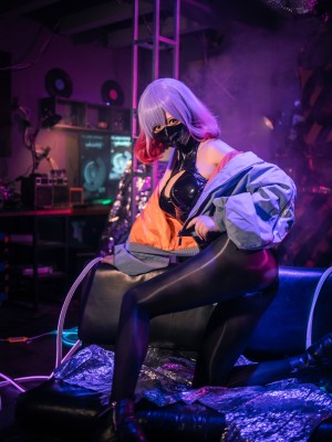 [酒酿促织nya]Astrum Design 运动鞋×高开衩×口罩 LUNA_13