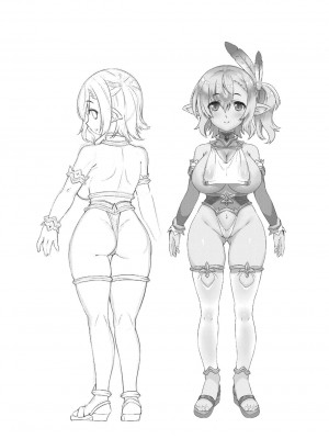 [魔空軍団 (しのづかあつと)] スケベエルフ探訪記総集編 [DL版]_030