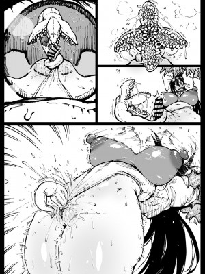 [アヘ丸] ちび淫蟲なんかに負けないツバキさん｜不能输给淫虫的椿 [KOKORO个人汉化]_19