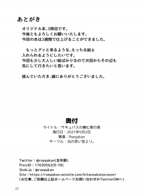 [北の赤い空より。 (Roegakan)] サキュバスの棲む家の罠&nbsp;&nbsp;[DL版]_21
