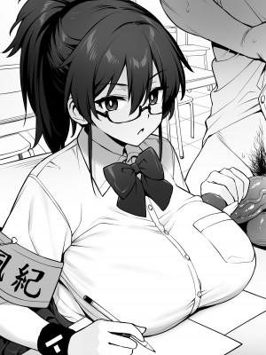 [TRY] 新しい風紀委員長は胸が大きいという噂がある [無修正]_43