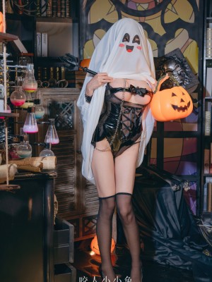 咬一口兔娘ovo - 万圣小恶魔_040