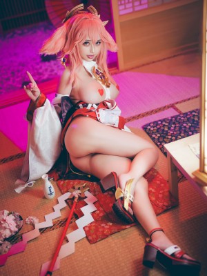 沖田凜花 - 八重神子_19