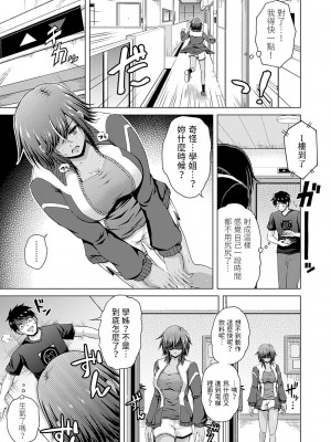 [肉メン] 褐色巨乳先輩はスリルが好き ～DOKIDOKIエスカレート～ (コミックグレープVol.121) [中国翻訳]_23