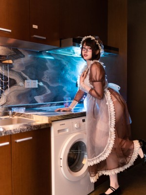 Natsuko夏夏子 - NO.19 透明女仆 [76P-844M]_72