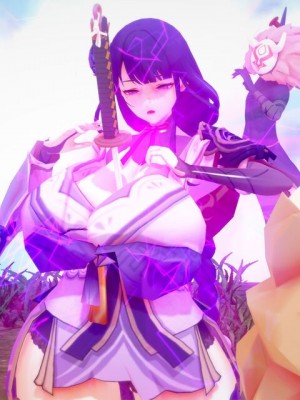 [ベースのキム] ヒルチャールに負けて孕み袋になる話－雷電将軍編 0-6－ [中国翻訳]_013