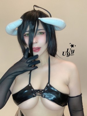 UyUy - Albedo x Succubus Latex_39