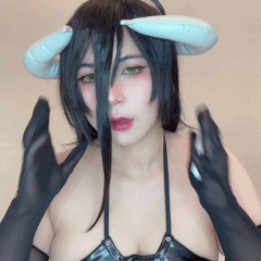 UyUy - Albedo x Succubus Latex_48