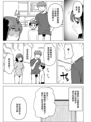 [もちち丸] ウチでは家族セックスは常識らしい [中国翻訳]__020