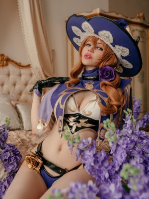 Alina Becker & Vinnegal - Lisa Minci & Mona Megistus (Genshin Impact)_04