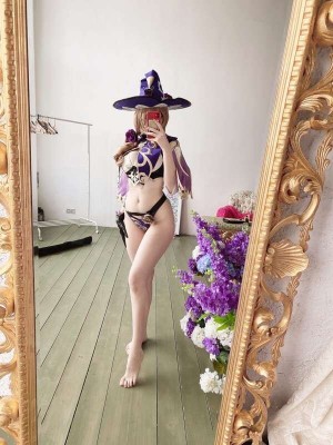 Alina Becker & Vinnegal - Lisa Minci & Mona Megistus (Genshin Impact)_07