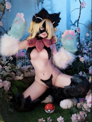 ZinieQ - Cynthia in Meowscarada Costume_07