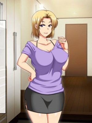 (同人CG集) [クリスタルマーメイド] お義母さんとギャルママ友と僕の秘密の三角関係_010