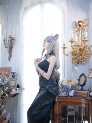 Shika小鹿鹿 明日方舟 黑_01