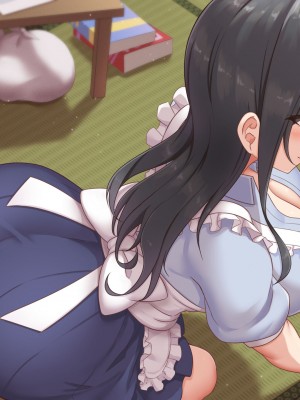 [なのはなジャム (ねじろ)] いつも俺のちんぽを丁寧に掃除してくれるエロくて優しい巨乳の家政婦 舞子さん_351