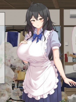 [なのはなジャム (ねじろ)] いつも俺のちんぽを丁寧に掃除してくれるエロくて優しい巨乳の家政婦 舞子さん_028