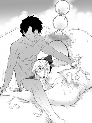 [サルパッチョ (わいら)] モルガンが夫と一緒に汗をかく本。 (Fate／Grand Order) [不咕鸟汉化组] [DL版]_39