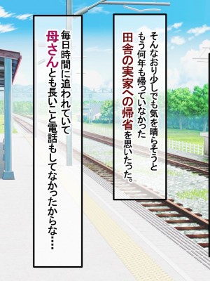 [アキカン (oxアキカンox)] 夏恋母〜ブラック企業で潰れた俺と母さんの一夏の恋〜_364