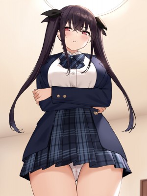 [クレドソフィア (cccpo)] 乳のデカい幼馴染みJKがシコいからサキュバスプレイ頼んでみたら、本番中出し妊娠OKのヘンタイ女で最高だった_256