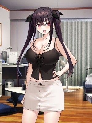 [クレドソフィア (cccpo)] 乳のデカい幼馴染みJKがシコいからサキュバスプレイ頼んでみたら、本番中出し妊娠OKのヘンタイ女で最高だった_402