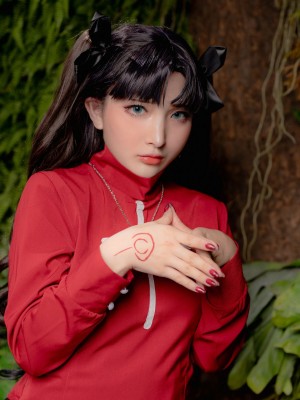 Fantasy Factory - 小丁 (Xiao Ding) cosplay Rin Tohsaka - FateGrand Order_17