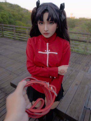 Fantasy Factory - 小丁 (Xiao Ding) cosplay Rin Tohsaka - FateGrand Order_01
