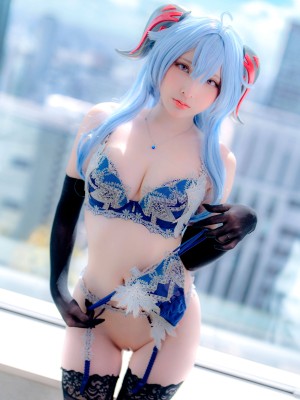 Fantasy Factory - 小丁 (Xiao Ding) cosplay Ganyu - Genshin Impact_31