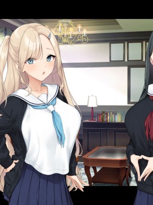 [スタジオ山ロマン (f＊cla)] ダブル処女のパンスト学園〜神聖な風紀委員室でパコパコハメる2人のお嬢様たち〜_443