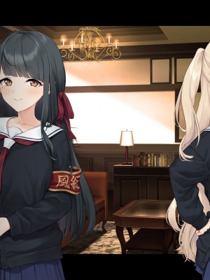 [スタジオ山ロマン (f＊cla)] ダブル処女のパンスト学園〜神聖な風紀委員室でパコパコハメる2人のお嬢様たち〜_320