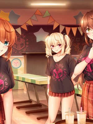 [スタジオ山ロマン (あかつき兎)] アイドルと幼馴染が俺に処女を捧げてきた!2〜ダブルヒロインがミスコンに立候補、選ばれたくて猛アピールしてくる文化祭〜_591