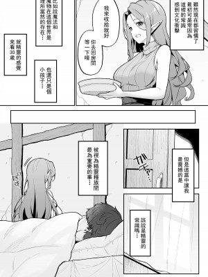 [凸凹HURRICANE (あんざゆう)] 転生したら過保護なエルフさんに拾われた件 [中国翻訳] [DL版] [水印]_09